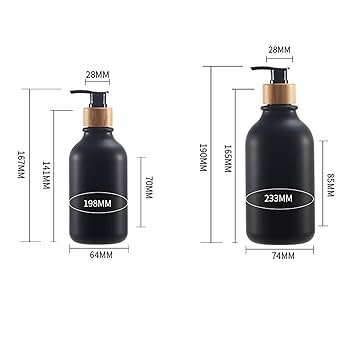 Amazon｜シャンプーボトル セット 3本 500ml 浮かせる お風呂